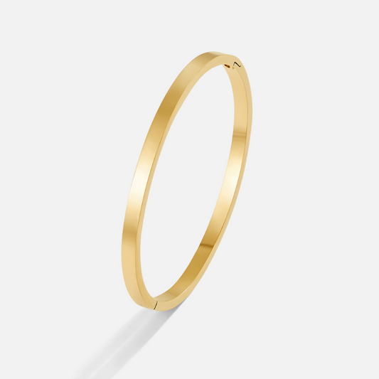 Brazalete de oro Lily