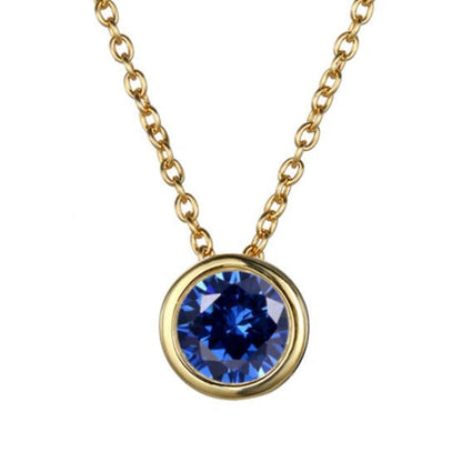 Collar de piedra natal Lyra