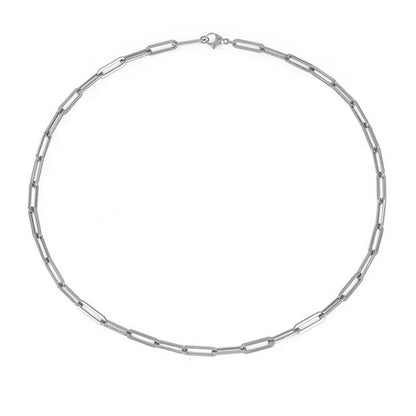 Collar elegante Archen | Oro blanco