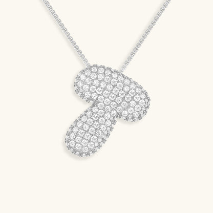 Collar de inicial con burbujas Hailey