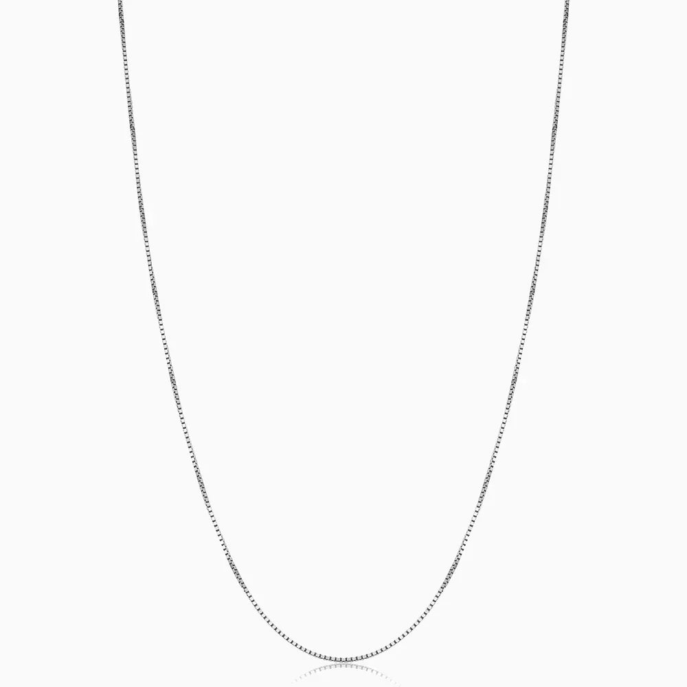 Collar Bodega Box | Oro blanco