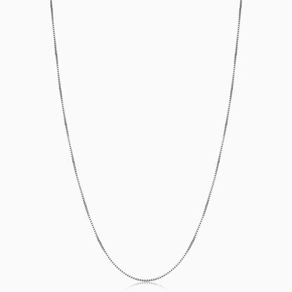 Collar Bodega Box | Oro blanco
