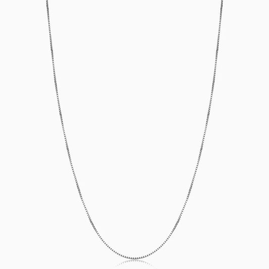 Collar Bodega Box | Oro blanco