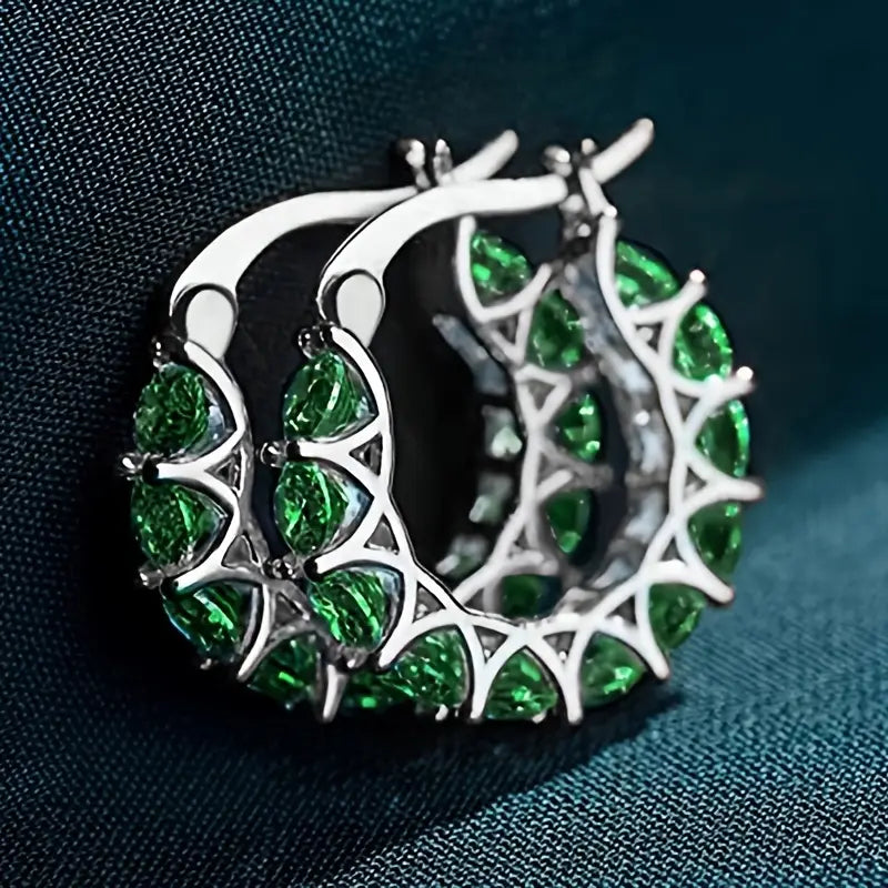 Pendientes tipo chandelier Elena Marlowe | Oro