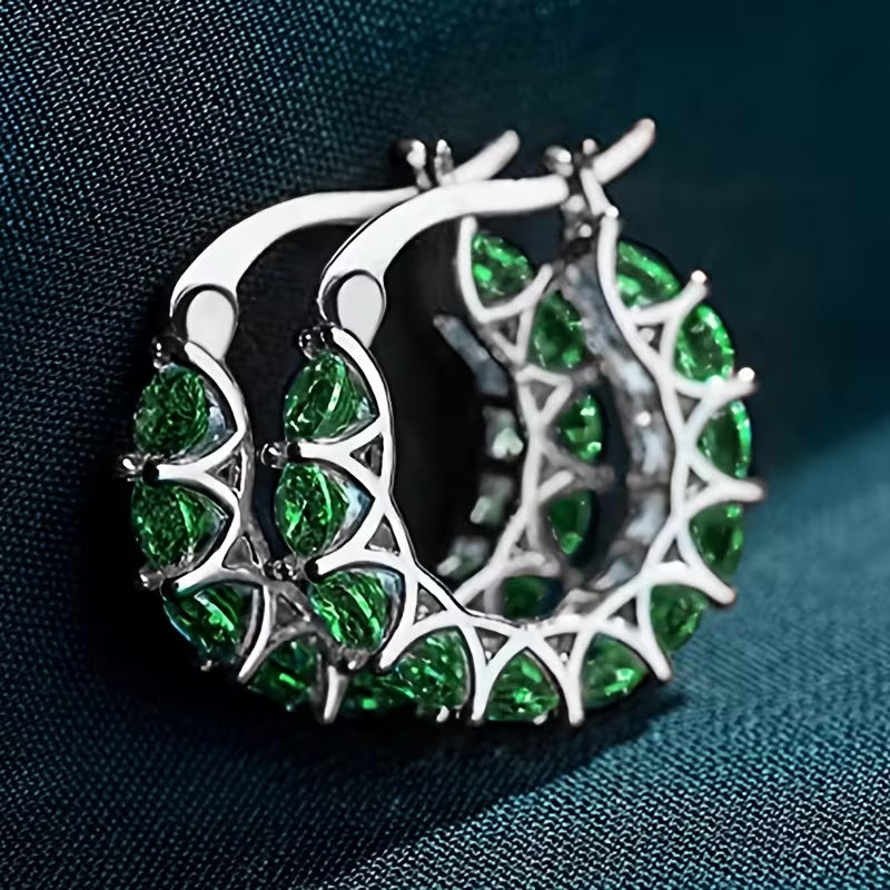 Pendientes Vintage con Circonitas