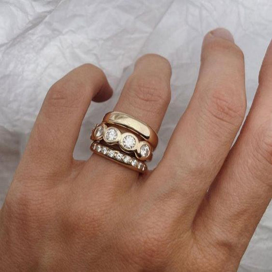Anillos Forjados en Oro Mágica
