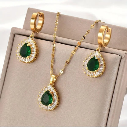 Set de joyas Rheya Lysandelle | Oro