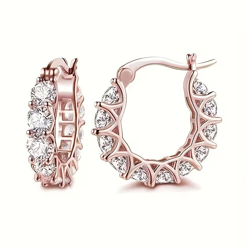 Pendientes Vintage con Circonitas