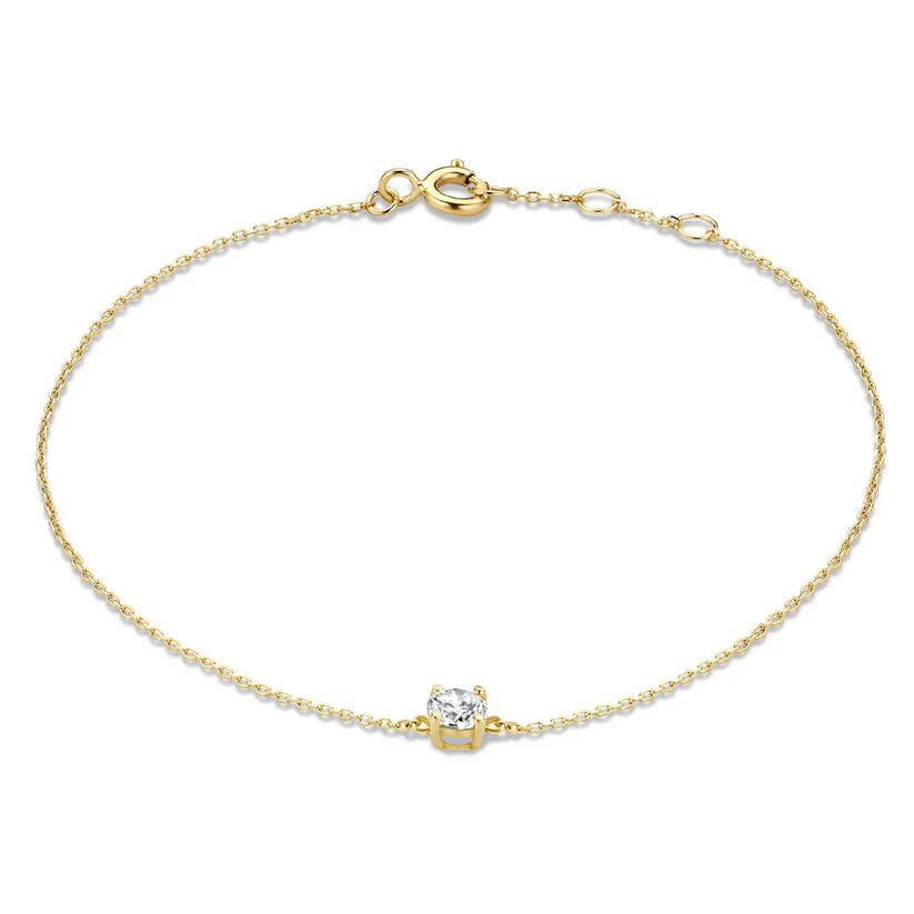 Pulsera Cléa Stein | Oro blanco