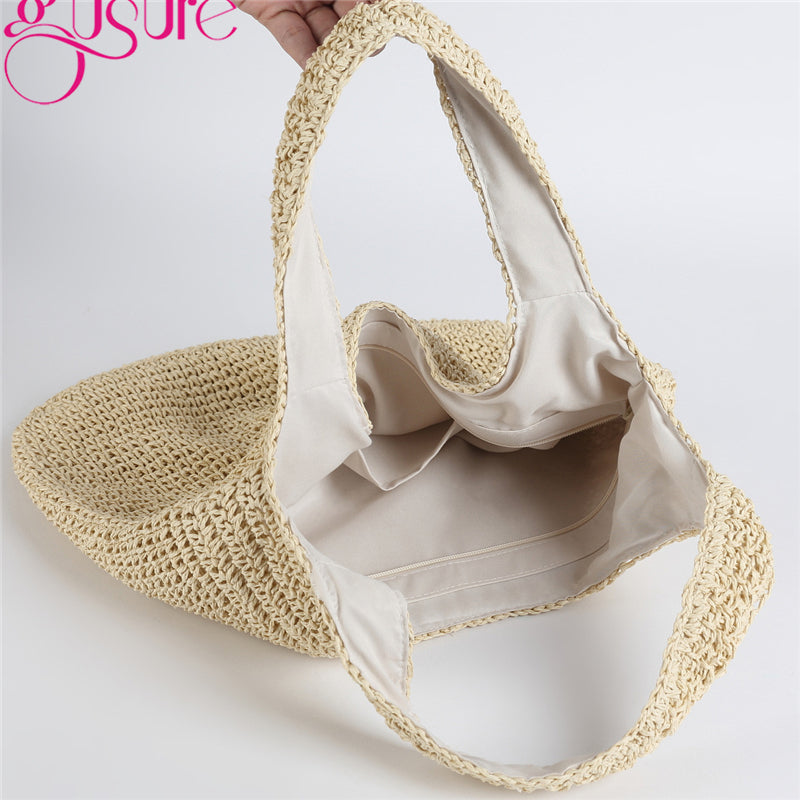 Raquel - Bolsos de mimbre tejidos