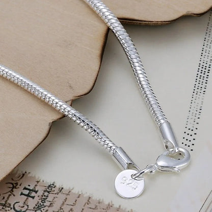 Pulsera sencilla de plata 925 con soporte para vela