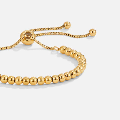 Pulsera de perlas de oro Nila