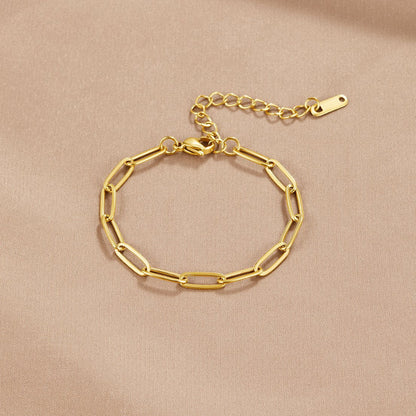 Brazalete de oro de clip