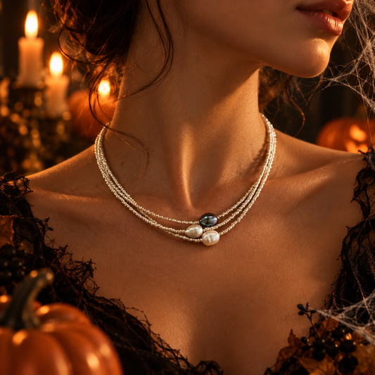 Collar Perlas Naturales - Vintage